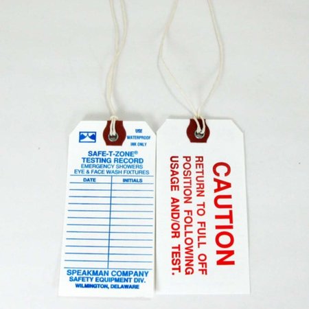 SPEAKMAN RPG99-0094 Maintenance Tags for Safety Products RPG99-0094